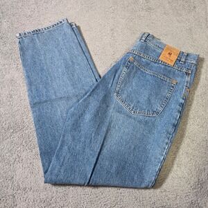 Request Mens 36 Cowboy Basic Series Jeans‎ Blue Medium Wash Straight Leg Vintage